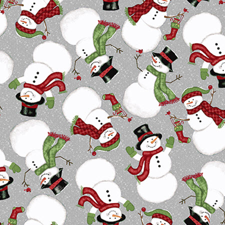 Snow Merry - Multi Tossed Snowmen