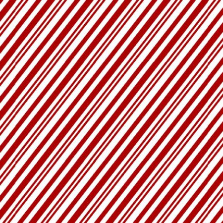 Yuletide Cheer - Peppermint Stripe Red