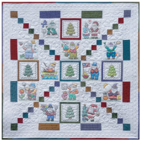 The Stitch Connection Santa's Calendar - Variation 3