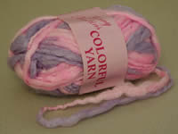Chunky Yarn Pink and Purple - Sew Creative Cottage