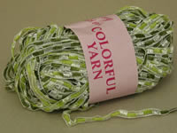 Ribbon Yarn Green